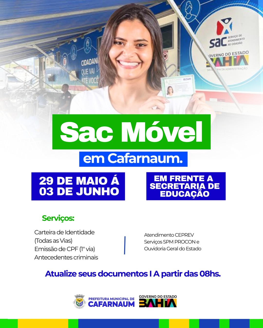 SAC MÓVEL EM CAFARNAUM